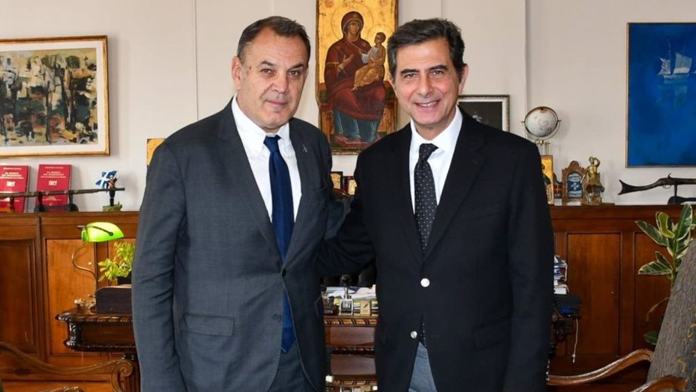 Συνάντηση Γκιουλέκα - Παναγιωτόπουλου: Απόλυτη προτεραιότητα της κυβέρνησης η αποτελεσματική φύλαξη των συνόρων
