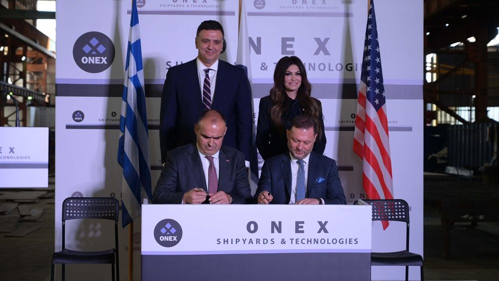 Με Κικίλια και Γκίλφοϊλ η συμφωνία ONEX-MEGATUGS για νέα ρυμουλκά στην Ελευσίνα