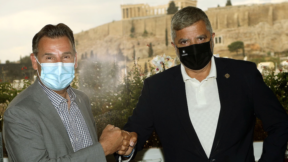 Στην Περιφέρεια Αττικής ο αντιπρόεδρος της American Airlines - Συνάντηση με Γ. Πατούλη