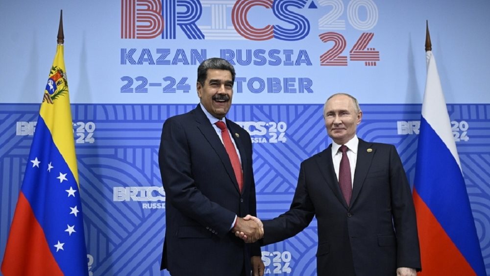 Σύνοδος BRICS: Ο Μαδούρο εξέφρασε τον θαυμασμό του για τη Ρωσία και τον "αγώνα της κατά του ναζισμού"