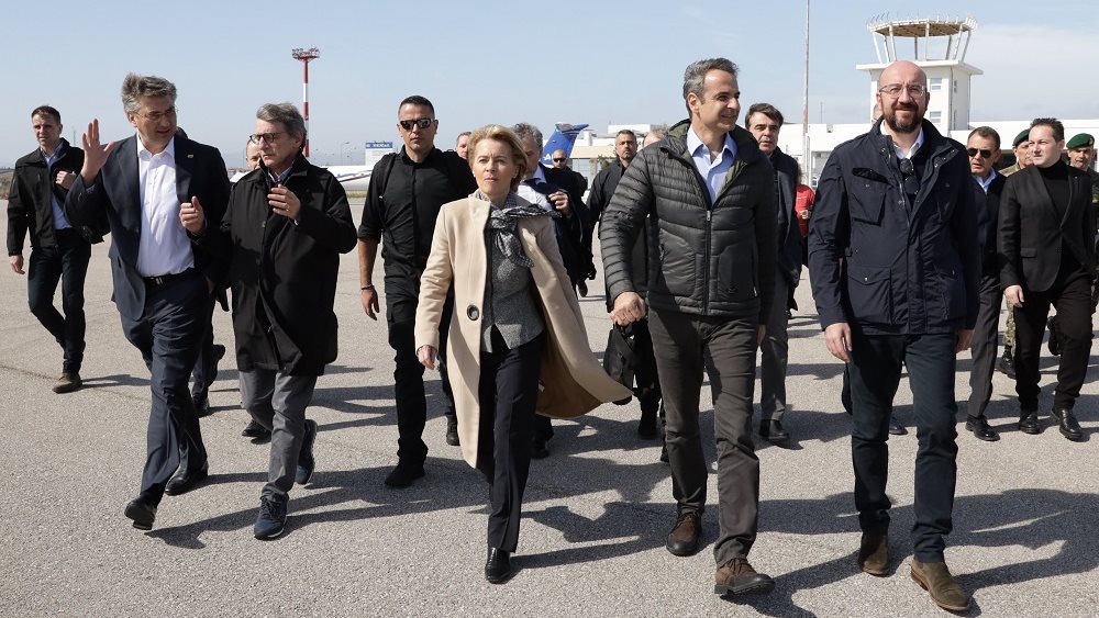 Κ. Μητσοτάκης: Διεθνές πολιτικό ζήτημα όσα συμβαίνουν στα σύνορα της χώρας  - Στήριξη 700 εκατ. ευρώ από την ΕΕ