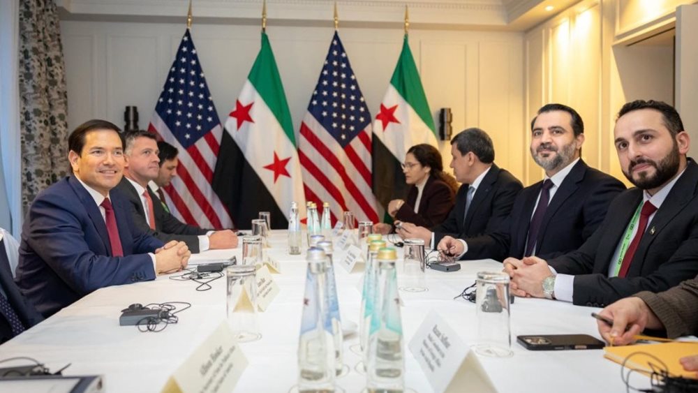 Ο Ρούμπιο συναντήθηκε στο Μόναχο με Σύρους αξιωματούχους, συμπεριλαμβανομένων των Κούρδων