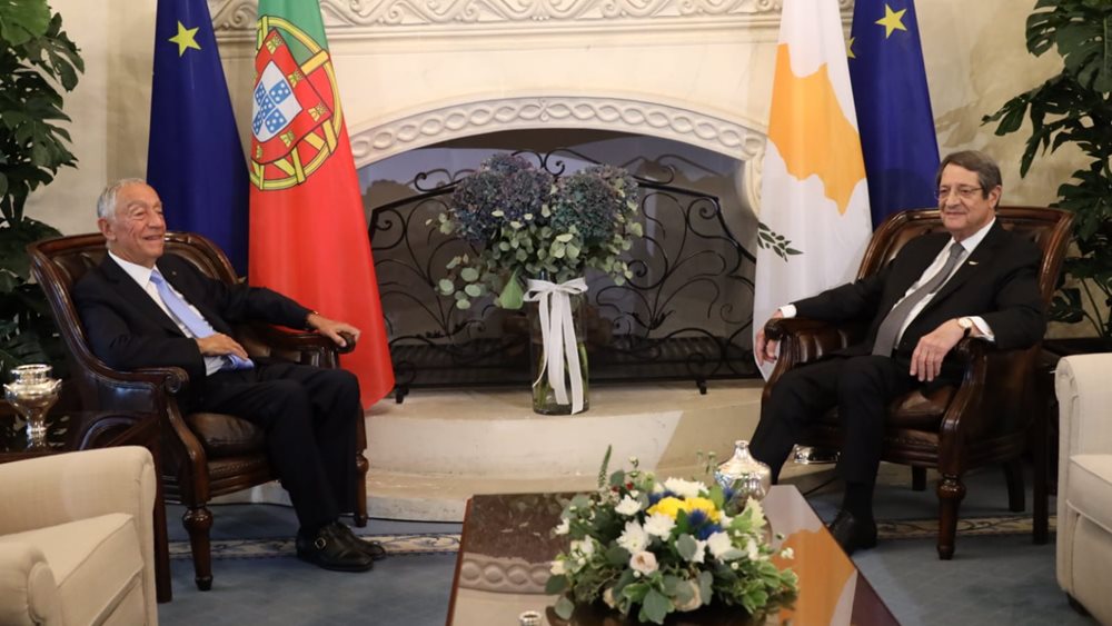 Κύπρος: Συνάντηση με τον Πρόεδρο της Πορτογαλίας είχε ο Ν. Αναστασιάδης