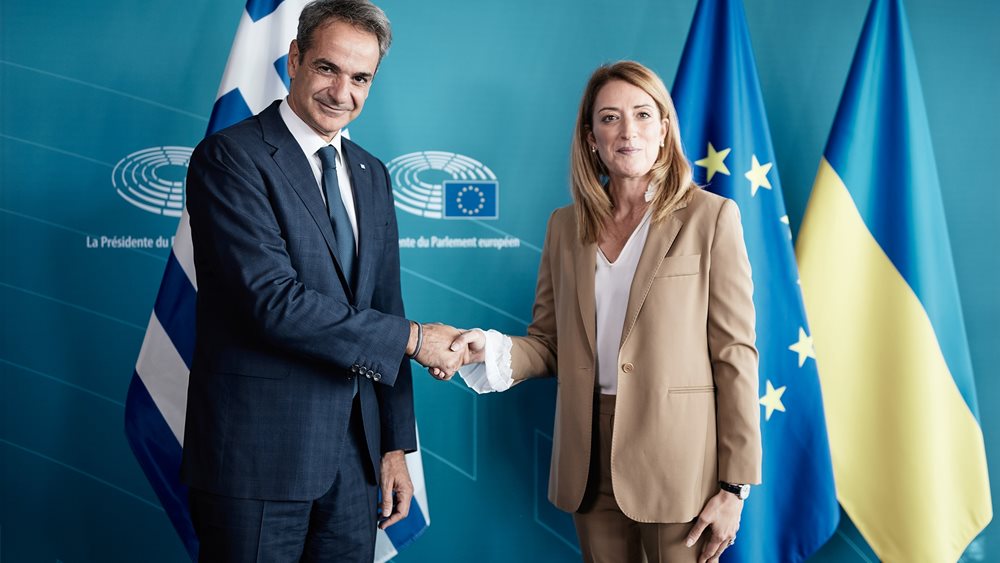 Κ. Μητσοτάκης: Χρειάζεται περισσότερη ευρωπαϊκή βοήθεια - Ρ. Μέτσολα: Η Ελλάδα δεν πρέπει να είναι μόνη της