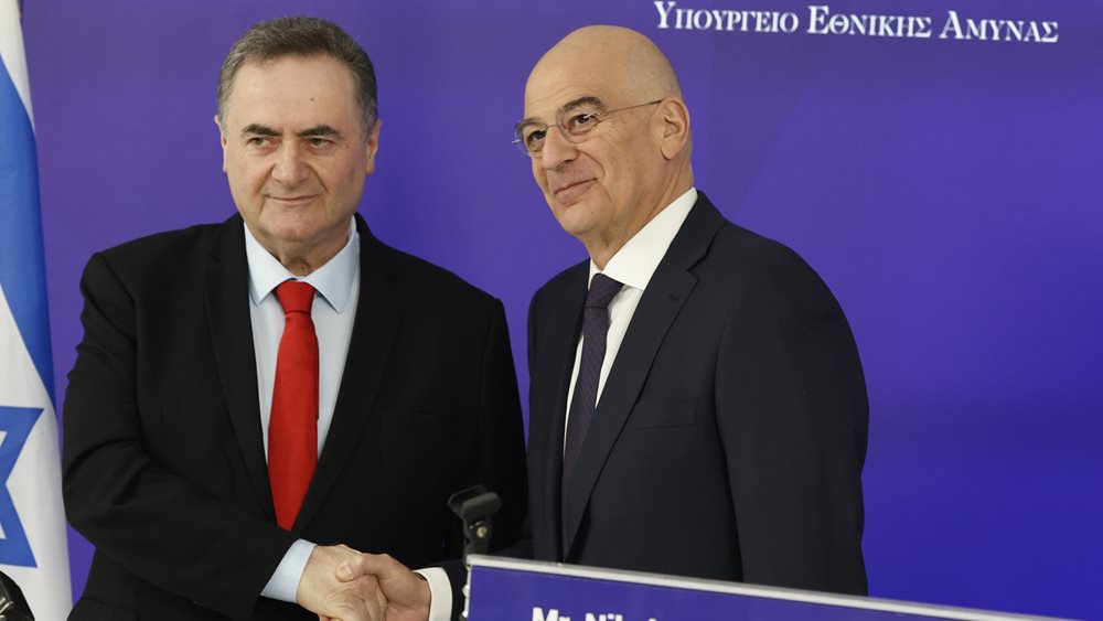 Ν. Δένδιας: Συνεργασία Ελλάδας-Ισραήλ για αντι-drone συστήματα - Στρατηγικές οι σχέσεις μας