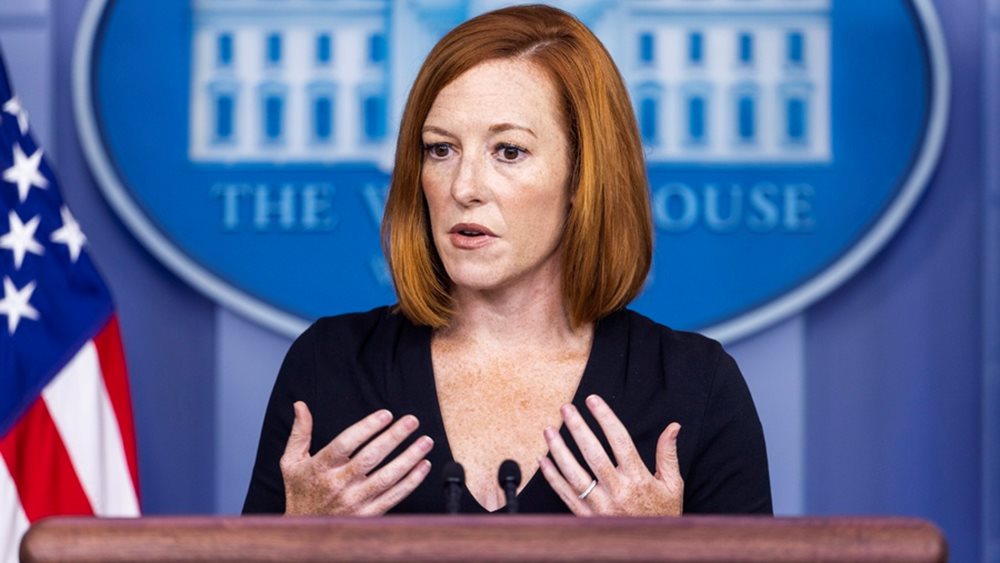 USA: White House spokeswoman Jen Psaki is positive about the coronavirus