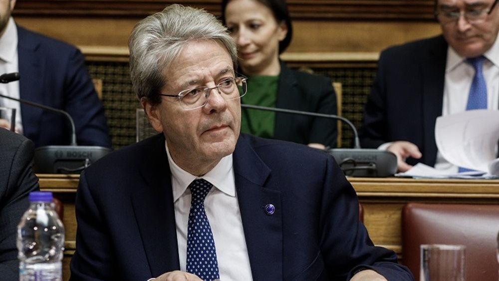 Τζεντιλόνι: "Η Ελλάδα έχει σημειώσει σημαντική πρόοδο σε σημαντικές μεταρρυθμίσεις"