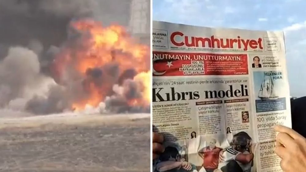 Tουρκική Cumhuriyet: Kάνει λόγο για "μοντέλο Κύπρου στην Παλαιστίνη με δύο κράτη και την Τουρκία εγγυήτρια δύναμη"