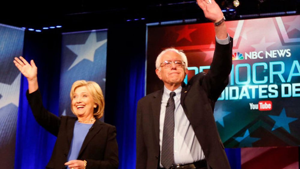 "Μέτωπο" Sanders-Clinton εναντίον του Donald Trump