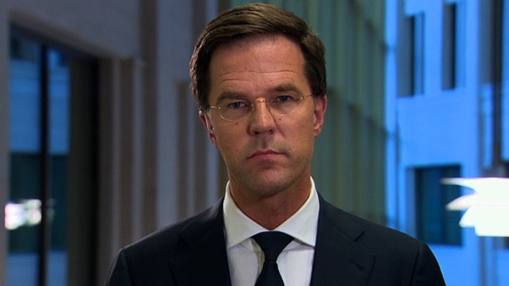 Rutte: Απαράδεκτες οι δηλώσεις Erdogan για τη Σρεμπρένιτσα