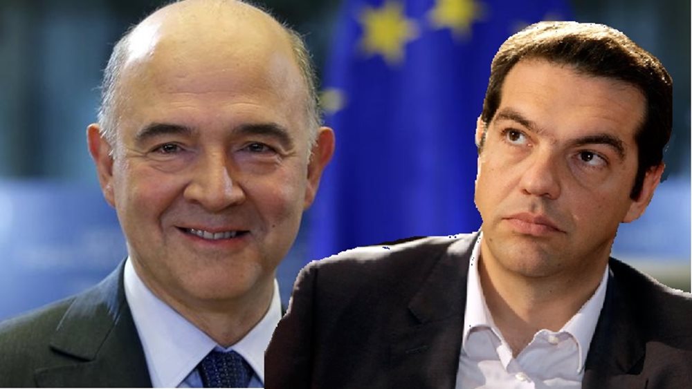 Νέα μέτρα για συμφωνία στις 5/12 συζητούν Μοσκοβισί - Τσίπρας