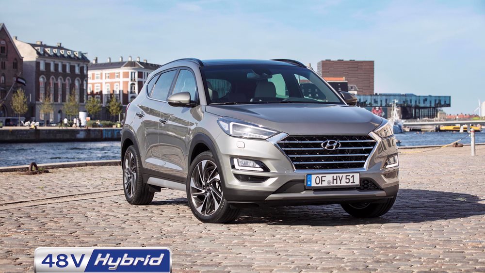 Με τιμή απο €24.990 το νέο Hyundai Tucson 48V Hybrid