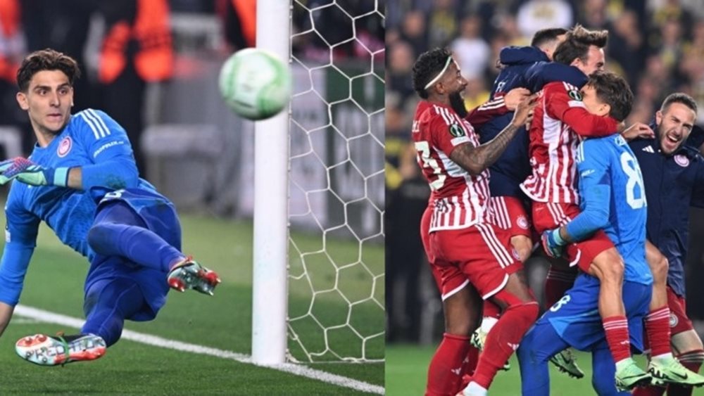 Ποδόσφαιρο: Ιστορική πρόκριση του Ολυμπιακού στα ημιτελικά του UEFA Europa Conference League