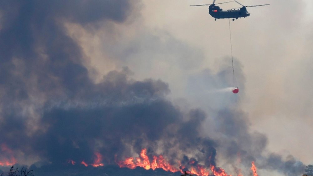 Κύπρος: Καλύτερη η κατάσταση στο μέτωπο της πυρκαγιάς στην επαρχία Λεμεσού