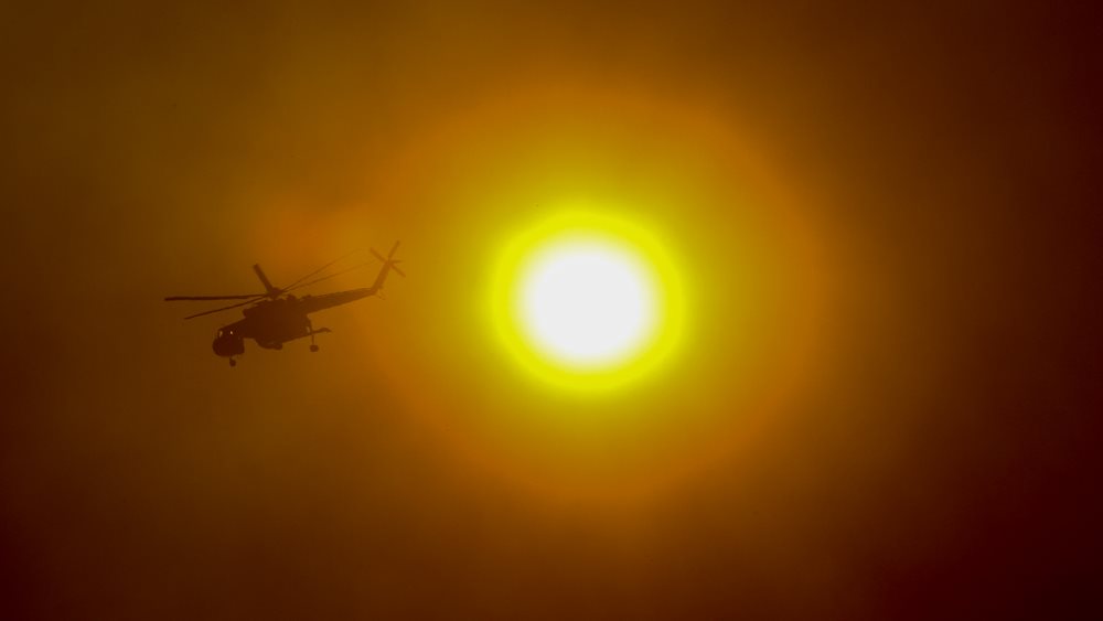 Μήνυμα του 112 για εκκένωση των περιοχών Μονοκαρυά και Κάτω Μονοκαρυά Ευβοίας