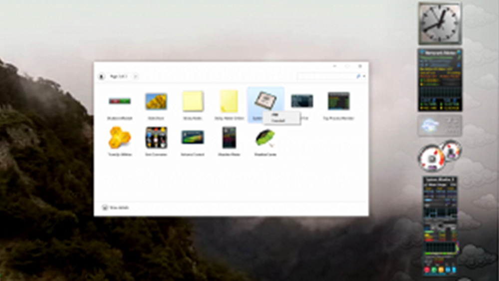 Desktop gadgets και στα Windows 10