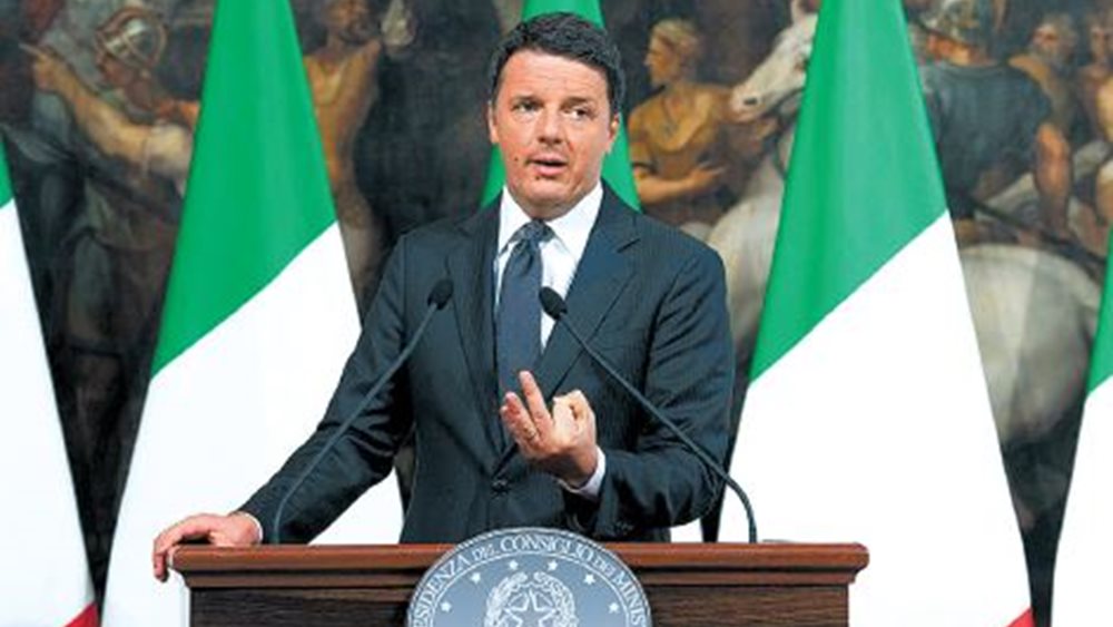 Le Figaro: Το &quot;όχι&quot; στον Ρέντσι βυθίζει την ιταλική οικονομία στην αβεβαιότητα