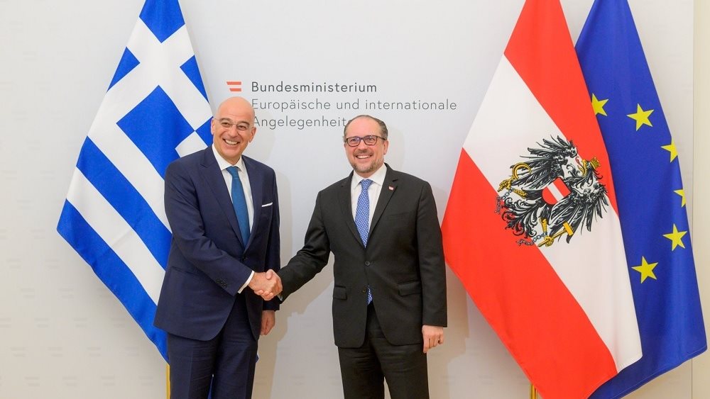 Συνάντηση Δένδια με τον Αυστριακό ομόλογό του 02.05.2023