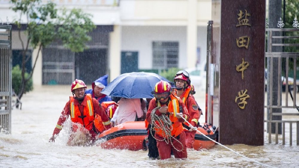 Κινα πλημμυρες