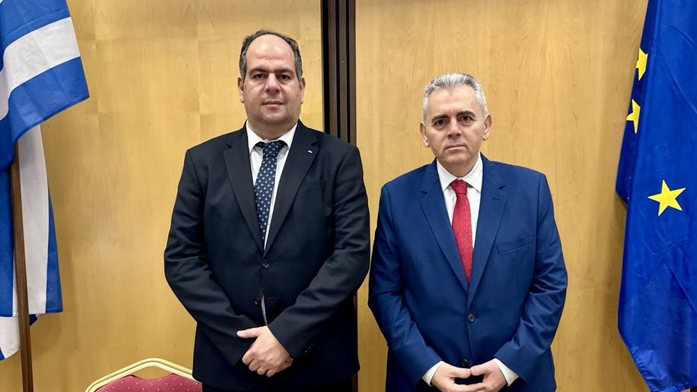 Συνάντηση του Μ. Χαρακόπουλου με τον πρέσβη της Παλαιστίνης: Άμεση κατάπαυση των εχθροπραξιών και ανθρωπιστική βοήθεια στη Γάζα