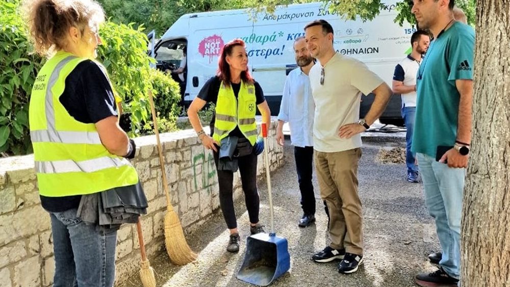 Χ. Δούκας: &quot;Να κάνουμε την Αθήνα πιο καθαρή, πιο όμορφη και πιο βιώσιμη&quot;
