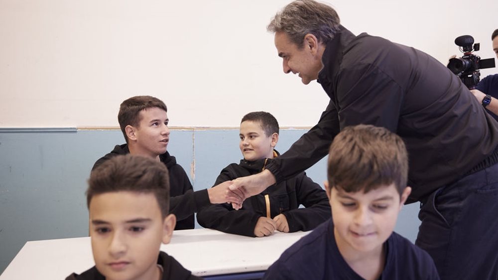 Κ. Μητσοτάκης από Ημαθία: Επανάσταση στην Παιδεία το ψηφιακό σχολείο