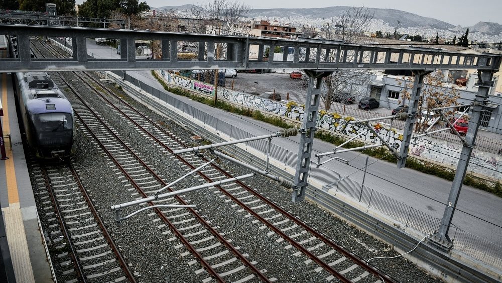 απεργία των εργαζομένων στον σιδηρόδρομο