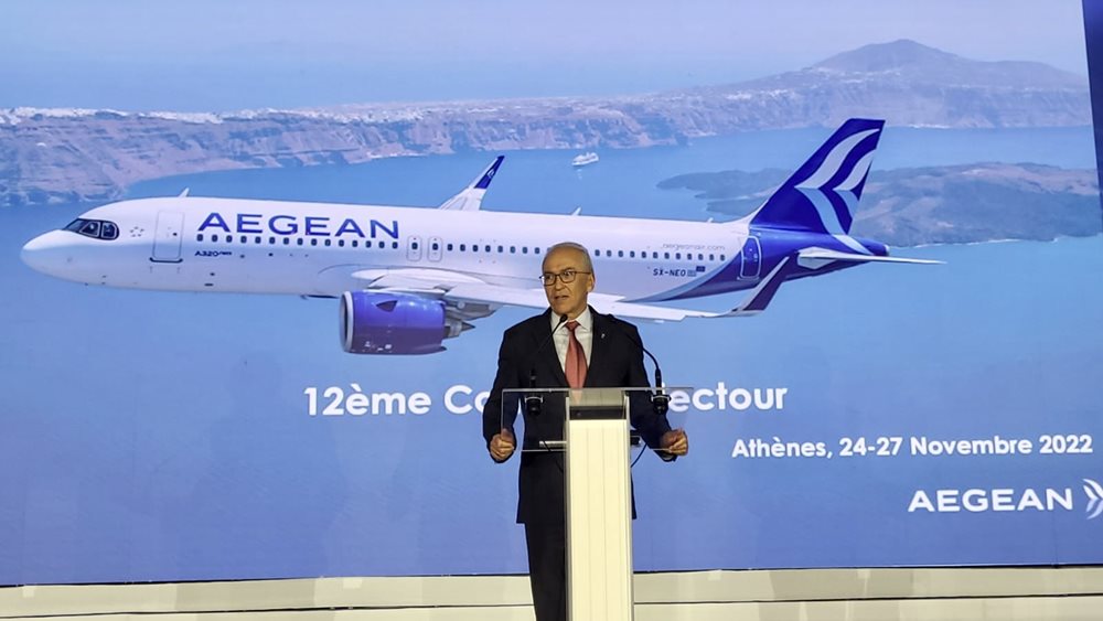 Δ. Γερογιάννης (AEGEAN): Αναμένουμε να κλείσουμε φέτος με 12,3 - 12,5 εκατ. επιβάτες