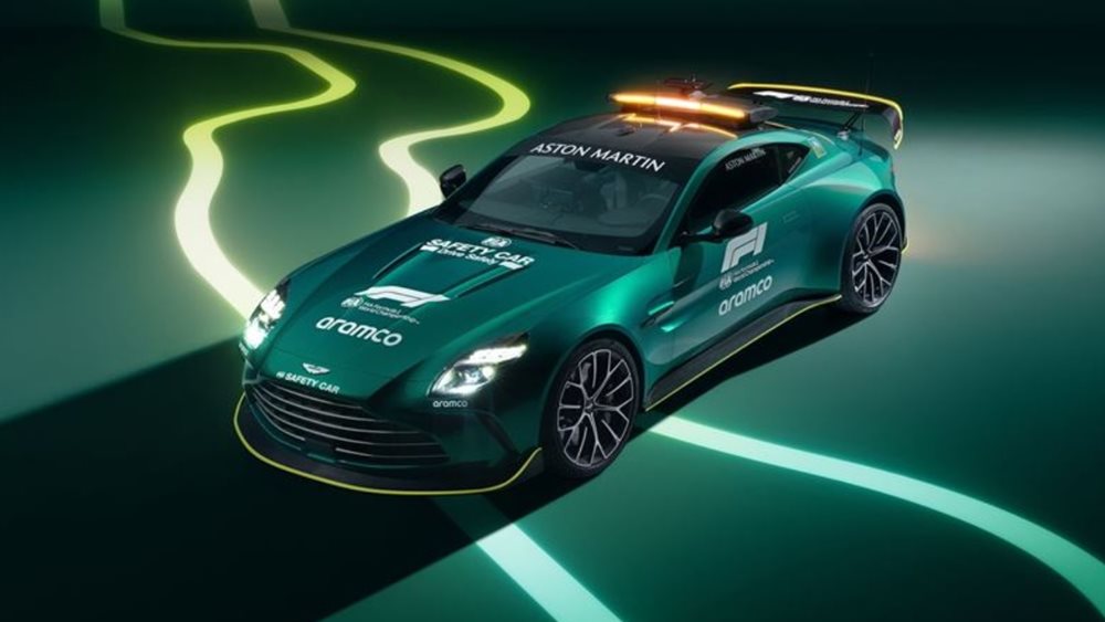 Η Aston Martin Safety Car της F1 έχει 656 ίππους για να μην παραπονιέται ο Verstappen