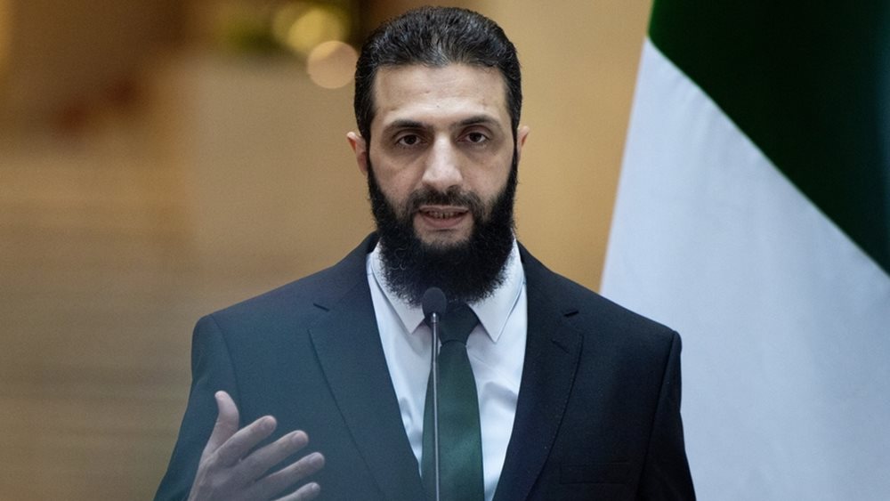 Αντιπροσωπεία της Σ. Αραβίας συναντήθηκε με τον νέο ηγέτη της Συρίας στη Δαμασκό