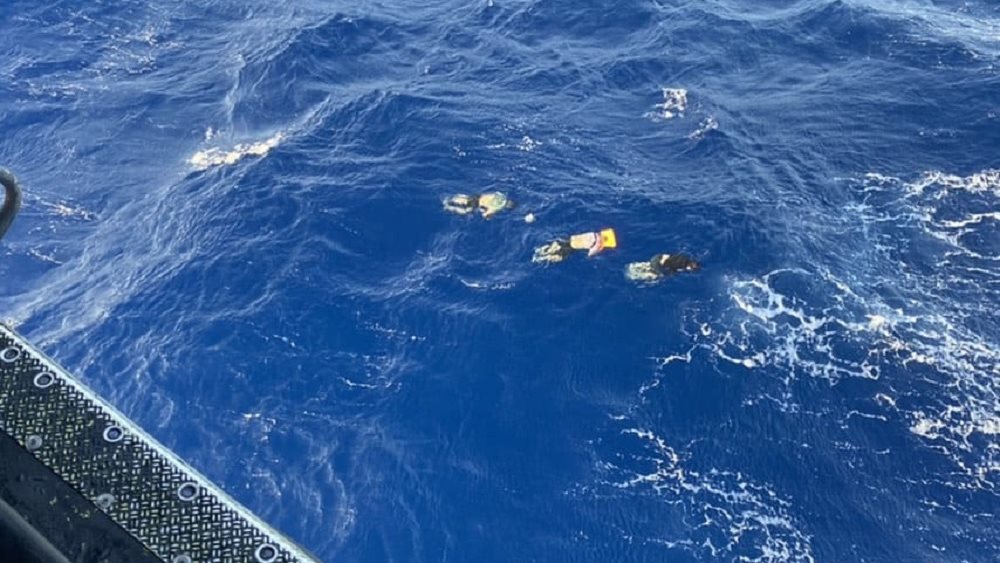 Shipwreck with migrants off the coast of Libya