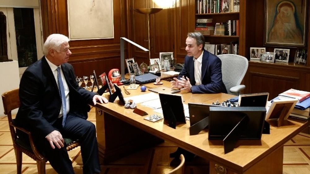 Συνάντηση Κ. Μητσοτάκη - Γ. Τρεπεκλή για το αναπτυξιακό πρόγραμμα του Ιονίου