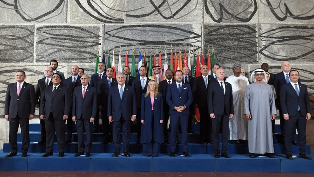 Ιταλία: &quot;Mε τη διάσκεψη της Ρώμης, ξεκινά μια διαρκής συνεργασία για το μεταναστευτικό&quot;, δήλωσε η Μελόνι