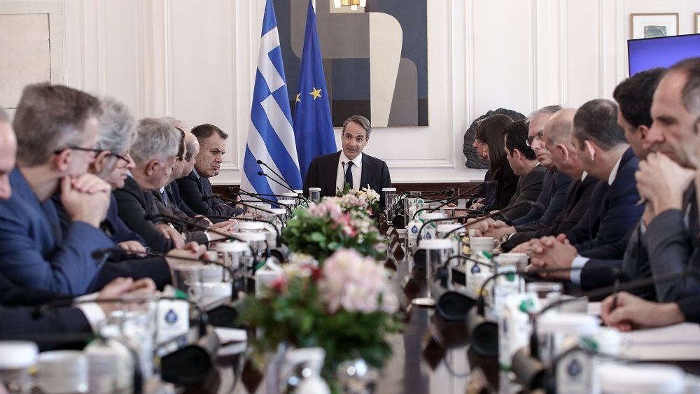 Εκλογές μετά το Πάσχα "έδειξε" ο Κυριάκος Μητσοτάκης