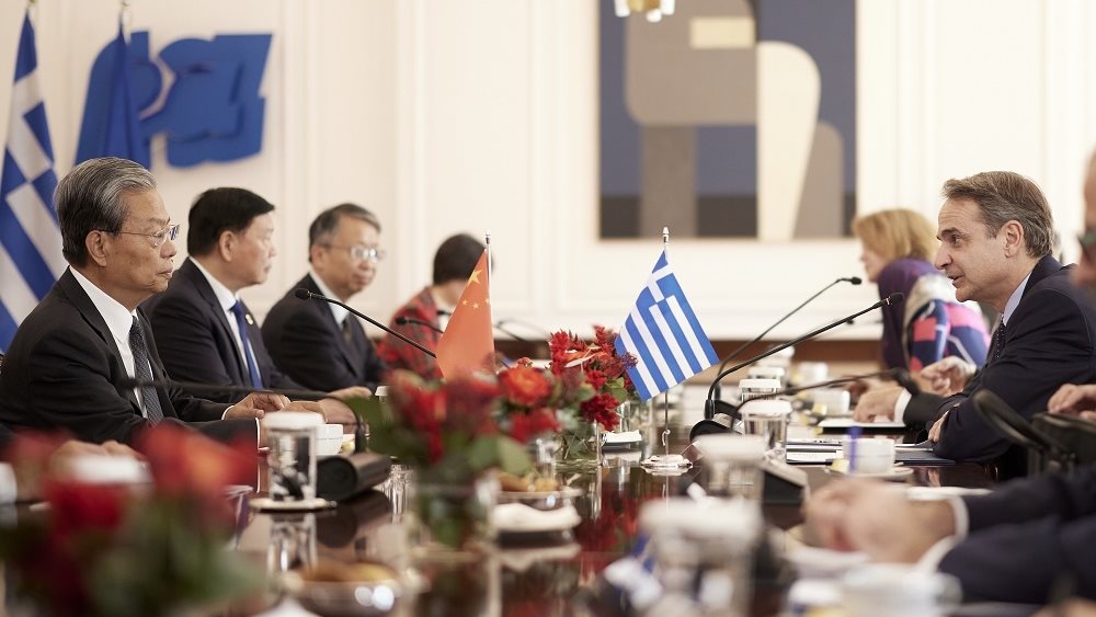 Κ. Μητσοτάκης: Πάγια θέση της Ελλάδας η ανάγκη ανοικτών διαύλων επικοινωνίας ΕΕ-Κίνας