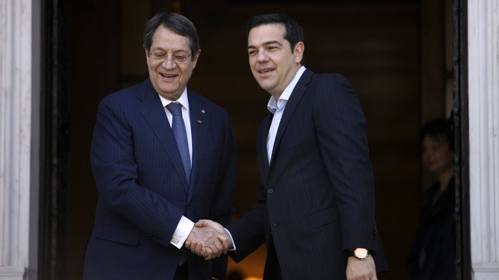 Συνάντηση Τσίπρα-Αναστασιάδη στη Σύνοδο των Χωρών του Νότου