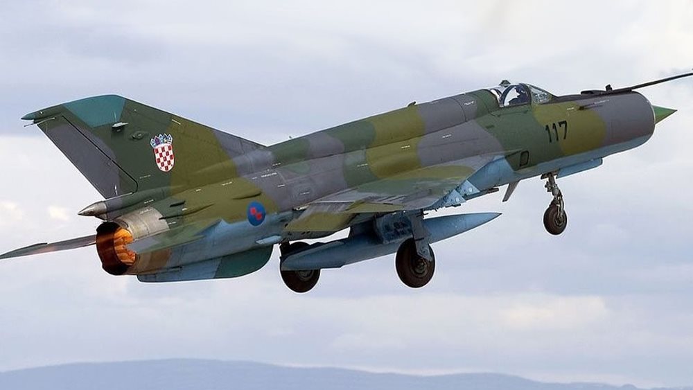 Συνετρίβη μαχητικό στην Κροατία