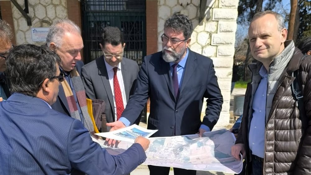 Επίσκεψη Βασίλη Οικονόμου στον Άγιο Στέφανο, το Κρυονέρι και την Αλίαρτο