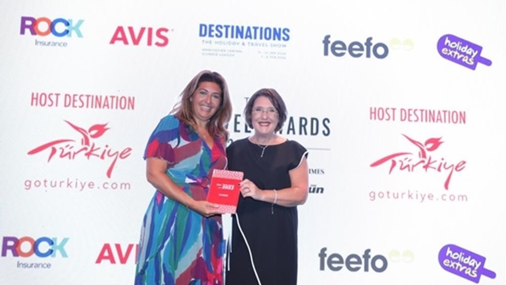 Πρωτιά της Ελλάδας στα βρετανικά News UK Travel Awards 2023