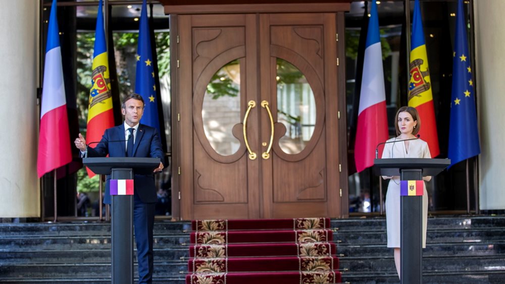 The President of France supports Moldova’s request to join the EU