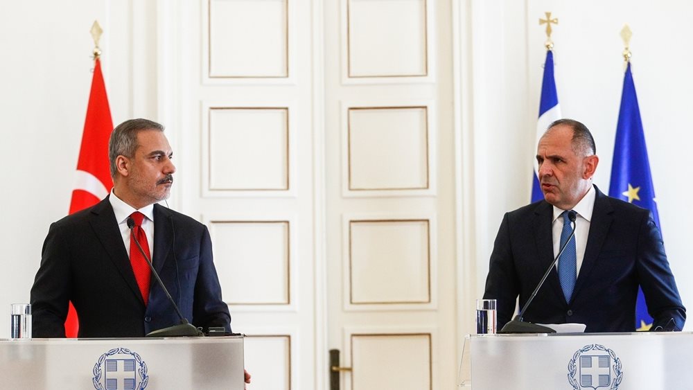 Συνάντηση Γεραπετρίτη - Φιντάν: Δύσκολη συζήτηση με όρους κανονικότητας για τις εκατέρωθεν κόκκινες γραμμές