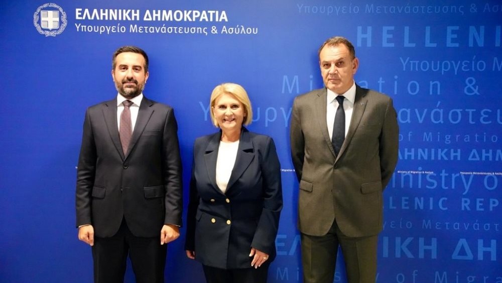 Συνάντηση της ηγεσίας του Υπουργείου Μετανάστευσης και Ασύλου με τον υφυπουργό Μετανάστευσης και Διε