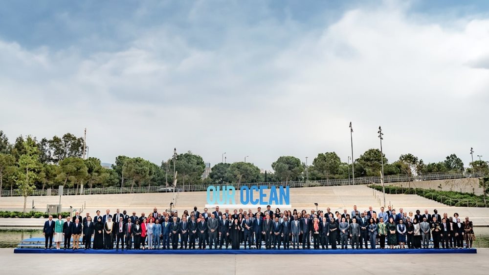 Με δεσμεύσεις $11,35 δισ. ολοκληρώθηκε το 9ο &quot;Our Ocean Conference&quot; που φιλοξένησε η Ελλάδα