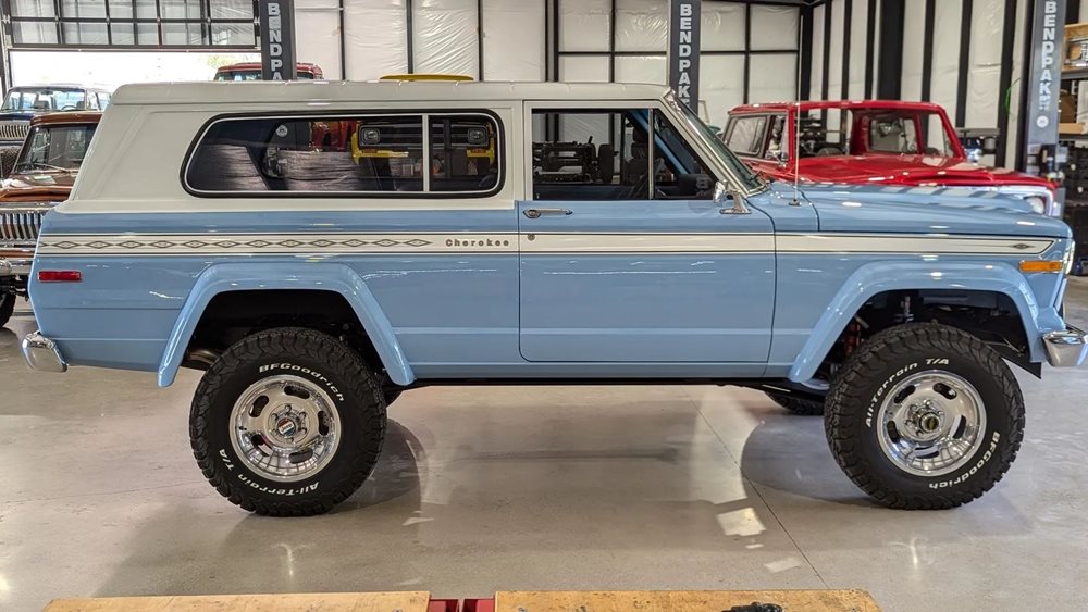Ένα Jeep Cherokee με κινητήρα V10 από Viper