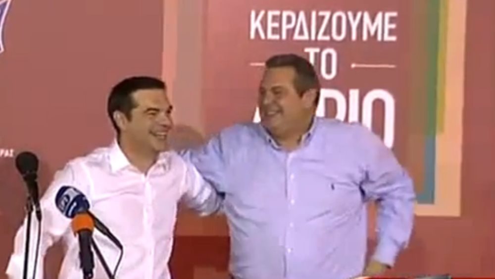 &quot;Μορατόριουμ&quot; Τσίπρα- Καμμένου έως... τον Μάρτιο