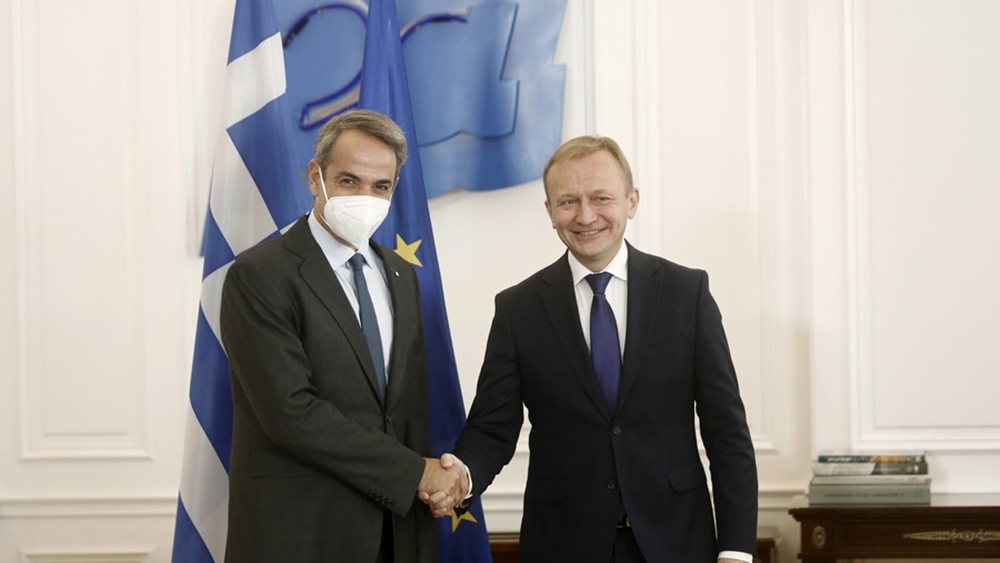 Συνάντηση Μητσοτάκη-Serafin -Στο επίκεντρο το νέο Πολυετές Δημοσιονομικό Πλαίσιο της ΕΕ