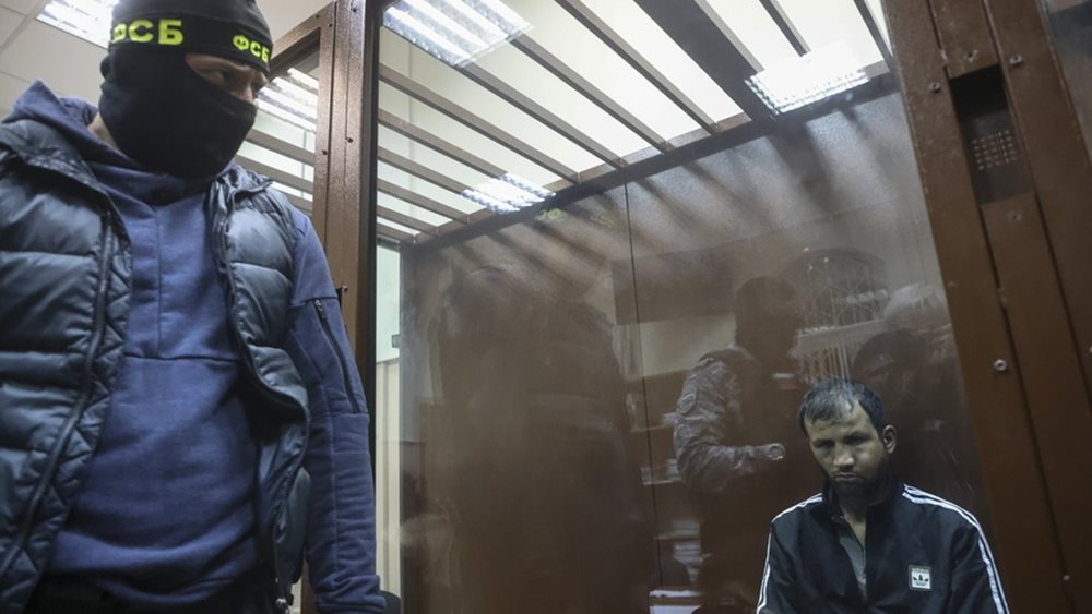 Ρωσία: Προφυλακιστέοι μέχρι τις 22 Μαΐου οι 4 συλληφθέντες για το μακελειό στη Μόσχα