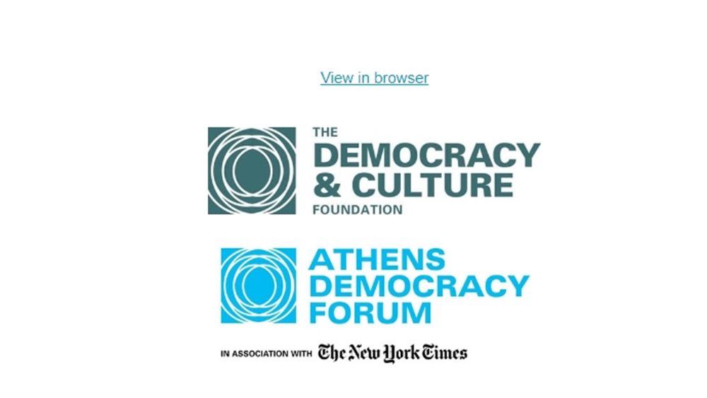 Η επόμενη γενιά ηγείται: Το Athens Democracy Forum δίνει βήμα στους νέους