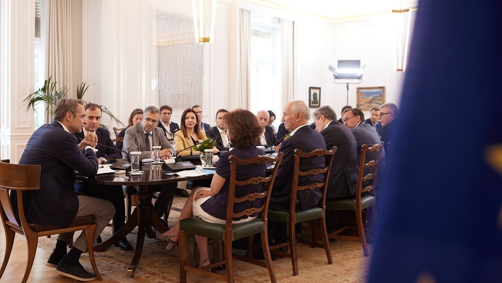 Συνάντηση Κ. Μητσοτάκη με MEDEF - Προοπτικές ενίσχυσης της ελληνογαλλικής συνεργασίας και νέων επενδύσεων