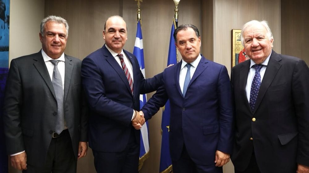 Συνάντηση εργασίας Γ. Μασούτη (ΚΕΕΕ) με Άδ. Γεωργιάδη